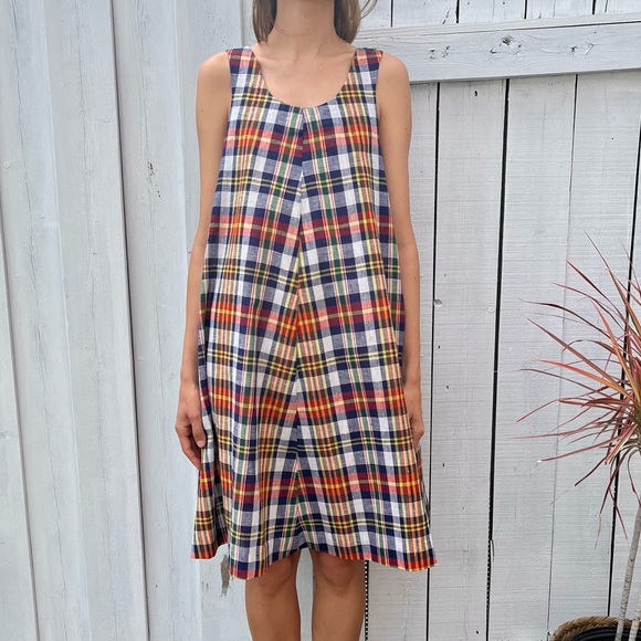 Vintage 60s summer linen dress - Picture 7 of 10